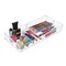Azar Displays Clear Acrylic Five Compartment Cosmetic, Beauty, Makeup Organizer 252722-GS-1PK - alternate 1